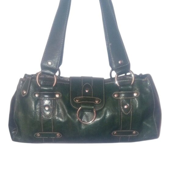 Wilsons Leather Handbags - Wilson Leather | Green Leather Shoulder bag | GUC